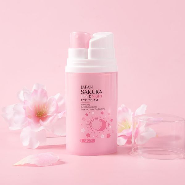 LAIKOU Lightweight Fragrance Free Rapid Firming Eye Cream Brightening Hydrating Anti Wrinkle Vitamin Eye Cream