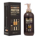 Professional OEM Salon Keratin Shampoo Silky Moisturizing Smooth Straight Hair Shampoo and Conditioner Brazilian Set