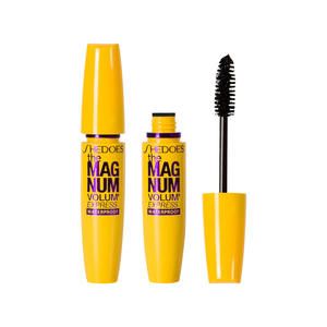 Yellow Tube Mascara Eye Makeup Waterproof Lengthening Curly Thick Natural Black Mascara for Eyelashes